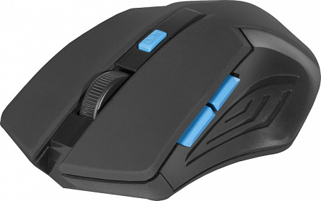 Беспроводная оптическая мышь Defender Accura MM-275 синий,6 кнопок, 800-1600 dpi