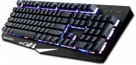 Клавиатура Mad Catz S.T.R.I.K.E. 2 Black (USB,мембрана,RGB,аллюминевая)