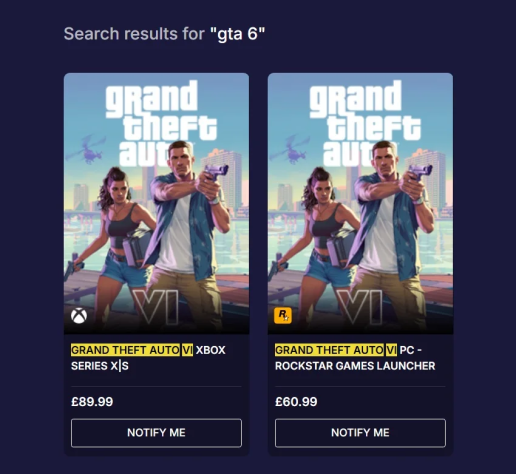 В Сети обнаружили возможный ценник GTA VI