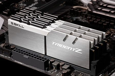 DIMM DDR4 16384Mb G.SKILL TRIDENT Z 16GB Silver-White (2x8GB) 3200MHz CL16 (1.35V/F4-3200C16D)