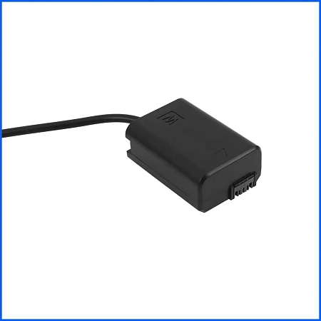 Внешний аккумулятор Макет батареи Np-Fw50 W/Dc (5V 2A) USB-адаптер для Sony A7R,A7,A7S,A7S Ii,A50