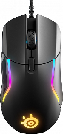 Игровая мышь SteelSeries Rival 5 черная (9 кнопок,TrueMove Air,Golden Micro IP54,18000 dpi,RGB подсв