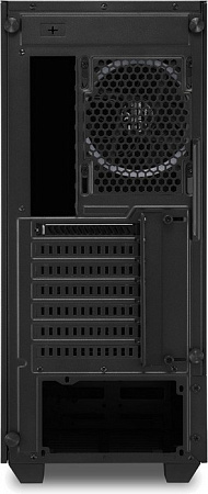 Корпус ATX Sharkoon LIT 200 RGB led чёрный (без БП,закалённое стекло,RGB fan 1x120мм+1x120мм,2xUSB 3
