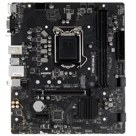 Материнская плата MSI PRO H510M-B Soket 1200