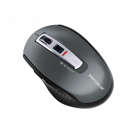 Беспроводная мышь Jet.A Comfort OM-B92G серая (800/1600dpi,5 кнопок,USB & Bluetooth)