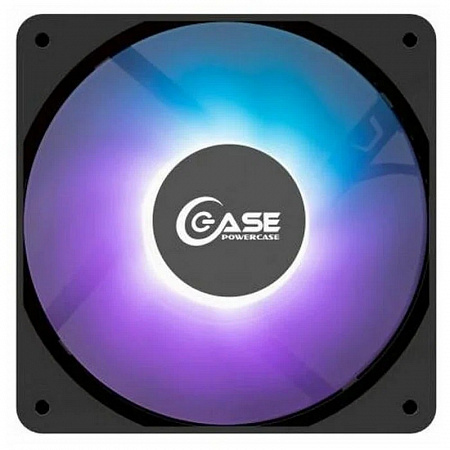 Вентилятор Powercase (MI4LED) 5 color LED 140x140x25мм (3pin + Molex,1150±10% об/мин) Bulk