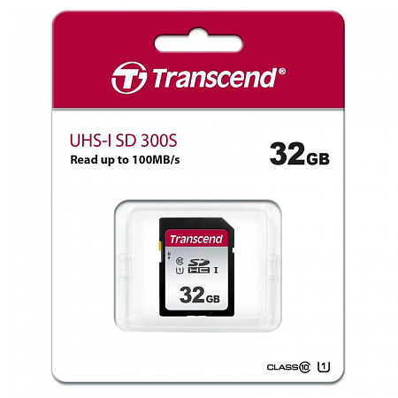 Карта памяти SD 32Gb Transcend SDHC UHS-I U1