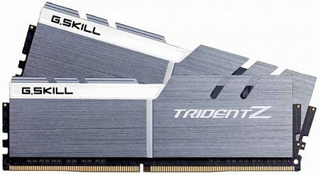 DIMM DDR4 16384 2x8Gb 3200MHz G.SKILL TRIDENT Z SILVER-WHITE CL16 (F43200C16D16GTZSW)