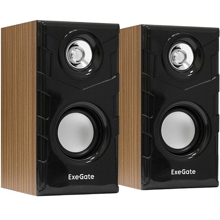 Акустическая система 2.0 ExeGate Tango 316 светлое дерево (питание USB,2x3W (6W RMS) 80-20000Hz)