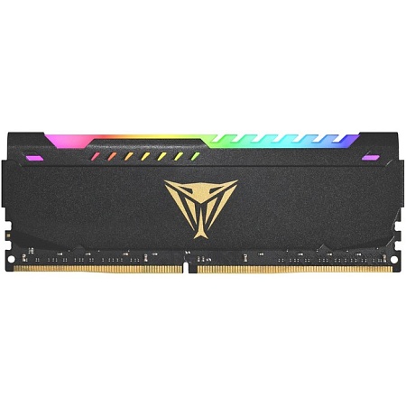 DIMM DDR4 8192Mb PC25600 DDR4-3200 Patriot Viper Steel RGB, CL18, 1.35V