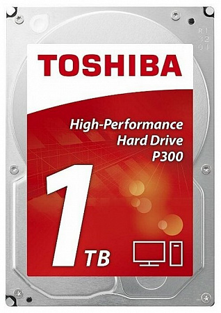 Накопитель HDD 3,5" SATAIII 1Tb Toshiba P300 HDWD110UZSVA
