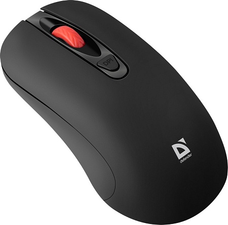 Беспроводная оптическая мышь DEFENDER Nexus MS-195 черный,4 кнопки,800-1600 dpi