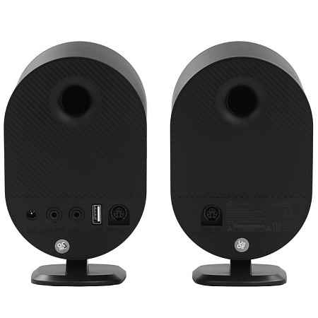 Колонки Oklick OK-303A 2.0 черный 20Вт BT Колонки Oklick OK-303A 2.0 черный 20Вт BT