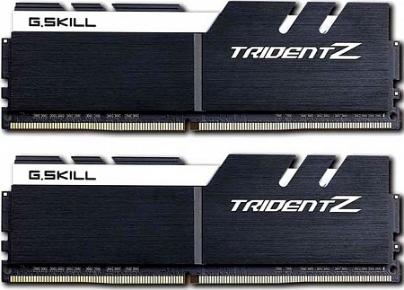 DIMM DDR4 16384 2x8Gb 3200MHz G.SKILL TRIDENT Z BLACK-WHITE CL16 (F43200C16D16GTZKW)