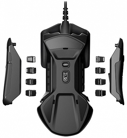 Игровая мышь SteelSeries Rival 600 черная (7 кнопок, rueMove3+,12000 dpi,RGB подсветка,USB)