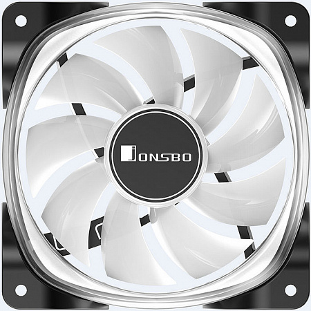 Вентилятор JONSBO FR-701 120х120х25мм (60шт/кор, ARGB подстветка, 3 pin) Retail