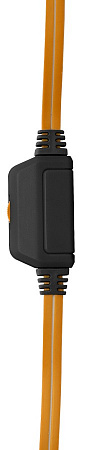Игровая гарнитура DEFENDER Warhead G-120 черный + оранжевый, кабель 2 м