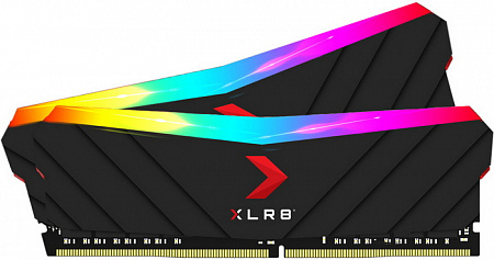 DIMM DDR4 16384Mb 2x8 PNY 3200 MHz XLR8 EPIC-X RGB Gaming (Non-ECC,CL16) MD16GK2D4320016XRGB