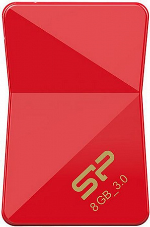 USB-флеш-накопитель 8Gb Silicon Power Jewel J08,USB3.0 Red