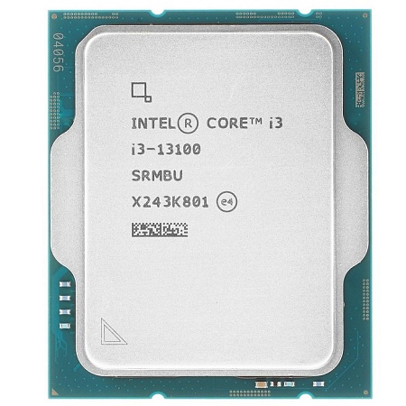 CPU Intel Core i3-13100 OEM Soc-1700 3.4GHz (TDP60W,UHD 730)