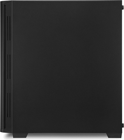 Корпус ATX Sharkoon LIT 200 RGB led чёрный (без БП,закалённое стекло,RGB fan 1x120мм+1x120мм,2xUSB 3