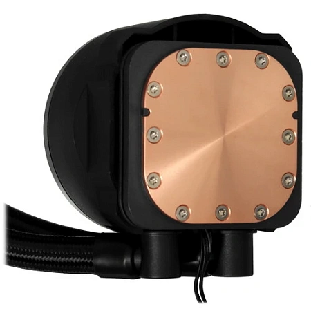 СВО для процессора Thermaltake TH280 V2 ARGB CL-W375-PL14SW-A Soc-AM5/AM4/1200/1700/1851 черный,4-pi