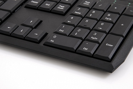 Клавиатура Defender OfficeMate SM-820 RU, USB, черный,полноразмерная