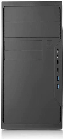 Корпус mATX Foxline FL-733R-FZ450R-U32-NRP black (450W, w/2xUSB2.0, w/2xUSB3.0)