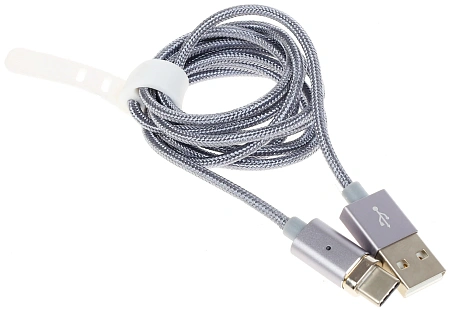 Кабель магнитный Partner USB 2.0 Type-C,  1 м, нейлон