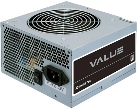 Блок питания ATX 600W Chieftec Value APB-600B8 80 PLUS (ATX 2.3,Active PFC,120mm fan) OEM