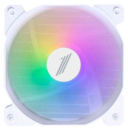 Вентиляторы 1STPLAYER F2-PLUS-WH (140mm,RGB,5pin,White)