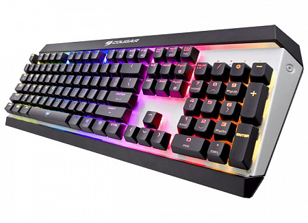 Клавиатура Cougar Attack X3 RGB Speedy Iron Grey (Cherry MX Silver switches, аллюминивый корпус, RGB