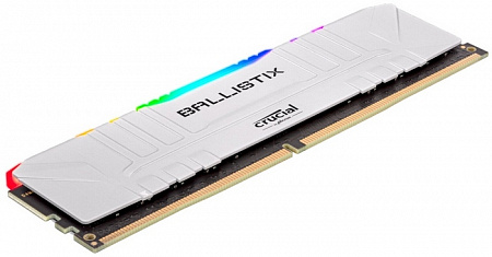 DIMM DDR4 8192Mb PC4-25600 3200МГц Crucial Ballistix RGB White CL16 1.35V BL8G32C16U4WL