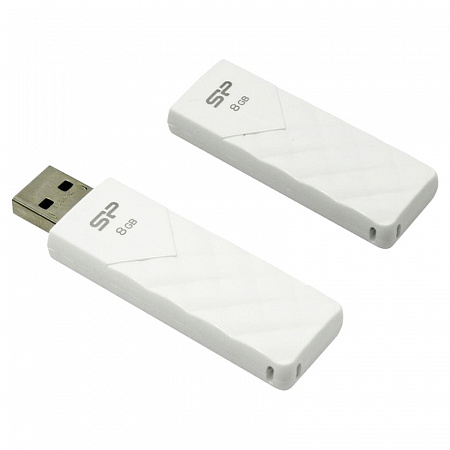 USB-флеш-накопитель 8Gb Silicon Power Ultima U03,USB2.0 белый