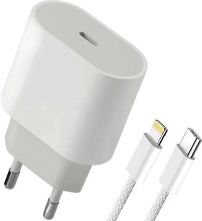 Универсальное зарядное устройство DEFENDER UPA-121 20W, USB C,кабель Type-C,белый