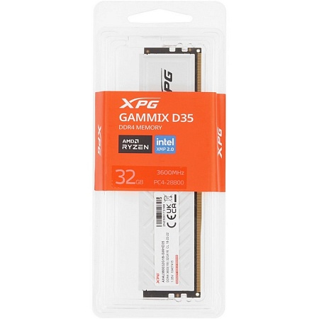 DIMM DDR4 32768Mb 32Gb 3600MHz ADATA XPG GAMMIX D35 (AX4U360032G18I-SWHD35)