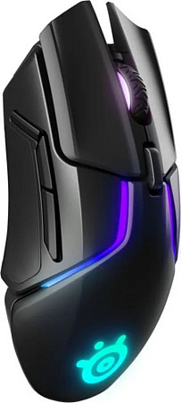 Игровая беспроводная мышь SteelSeries Rival 650 черная (2,4 ГГц,7 кнопок,TrueMove3+,12000 dpi,RGB по