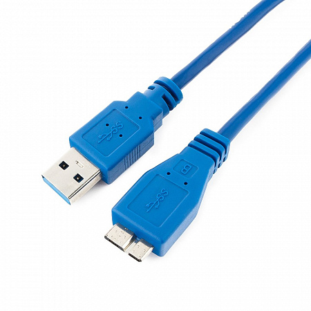 Кабель USB3.0 A>Micro USB B (M), 0.3м Gembird (CCP-mUSB3-AMBM-1)