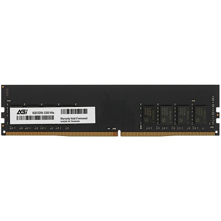 DIMM DDR4 8192Mb PC4-25600 3200MHz AGI UD138 CL22, 1.2B DIMM DDR4 8192Mb PC4-25600 3200MHz AGI UD138 CL22, 1.2B
