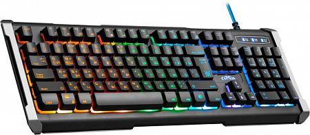 Клавиатура игровая Defender Chimera GK-280DL подсветка клавиш, цифровой блок, USB, цвет: чёрный