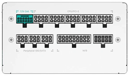 Блок питания ATX 850W Deepcool GAMERSTORM PQ850G 80+GOLD (ATX 3.1,Full Cable Management,PWM 120mm fa