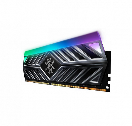 DIMM DDR4 32768Mb 2x16Gb 3000MHz ADATA XPG SPECTRIX D41 RGB Grey (Non-ECC,CL16) AX4U300016G16A-DT41
