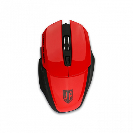 Беспроводная мышь Jet.A Comfort OM-U38G красная (1200/1600/2000dpi, 5 кнопок, USB)