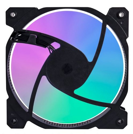Вентиляторы 1STPLAYER F2-PLUS-BK (140mm,RGB,5pin,black)