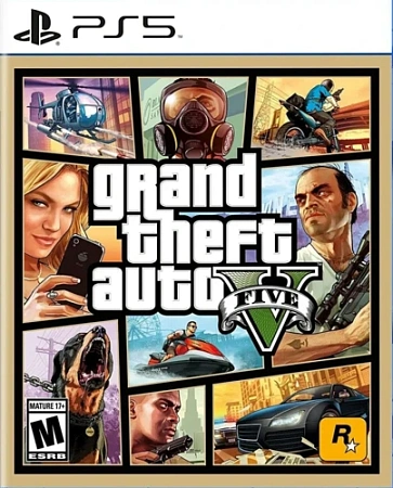 PS4/5 игра Grand Theft Auto V GTA-5 PS4/PS5