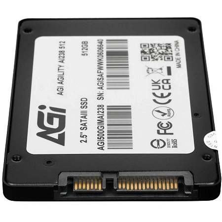Накопитель SSD 2,5" SATAIII 512Gb AGI AGI500GIMAI238-CB