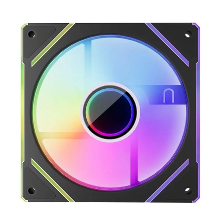 Вентиляторы 1STPLAYER FC(AP)-BK-1IN1 Black (120mm,ARGB,PWM,600-1800rpm,3pin)
