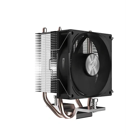 Кулер PC-Cooler R200 LG1200/1700/AMD (110W,3-pin,133mm,Al/Cu,2x6mm,1x92mm,40.94CFM,30dBA)