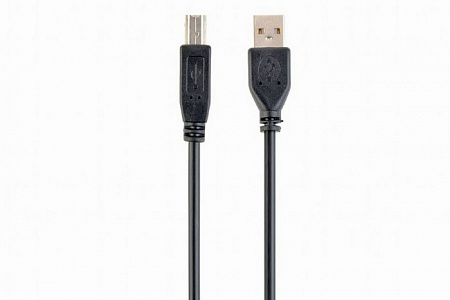 Кабель USB2.0 A>B 3м USB 2.0 Pro Cablexpert AM/BM,3м,экран,черный