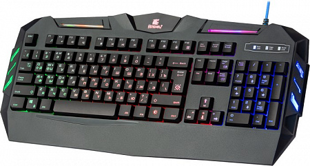 Клавиатура игровая Defender Werewolf GK-120DL RU, RGB подсветка, 19 Anti-Ghost